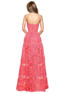Sherri Hill - Strapless Long Prom Dress