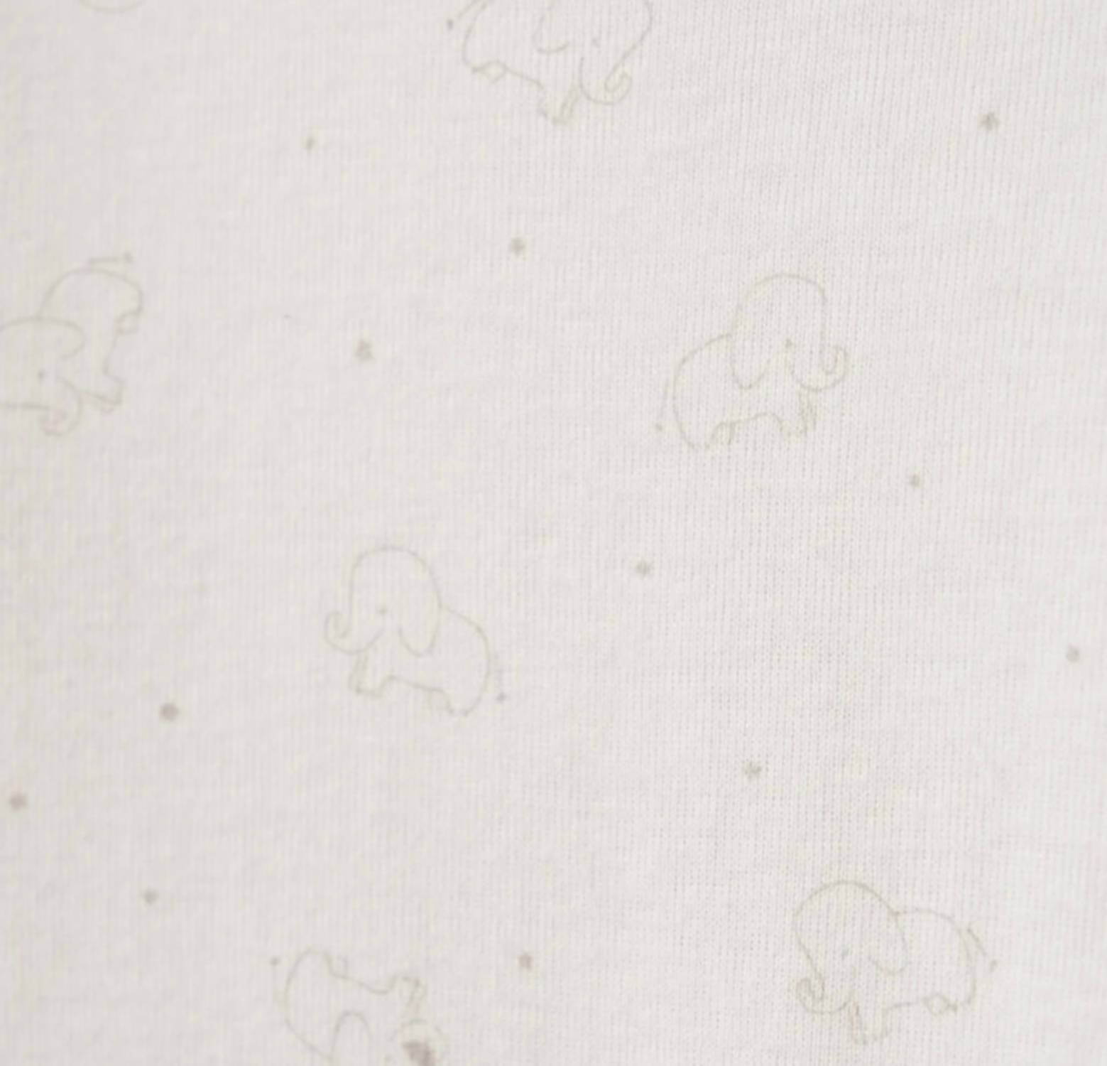 Elegant Baby - Baby's Printed Elephant Cotton Footie
