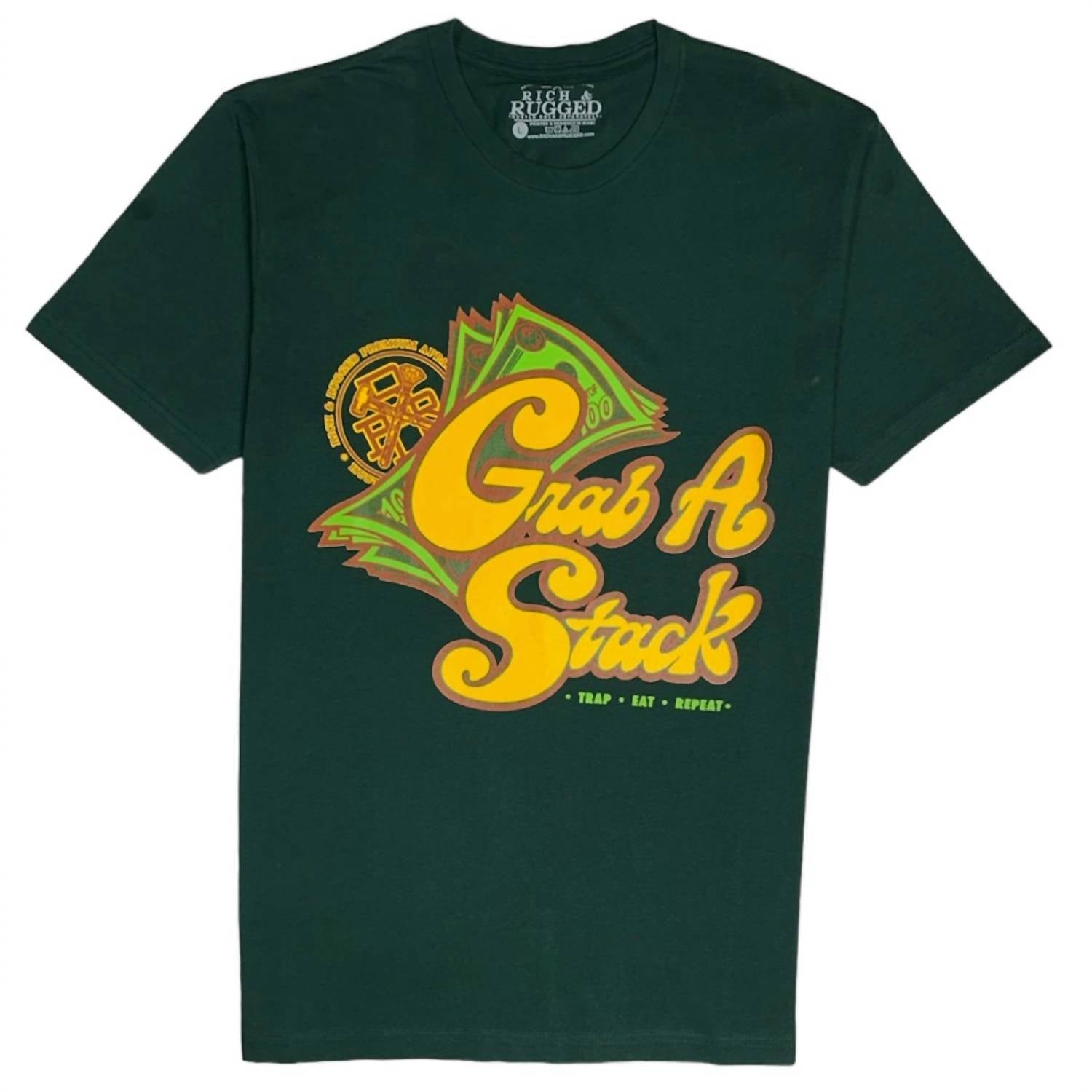 Rich & Rugged Apparel - MEN'S GRAB STACKS T-SHIRT