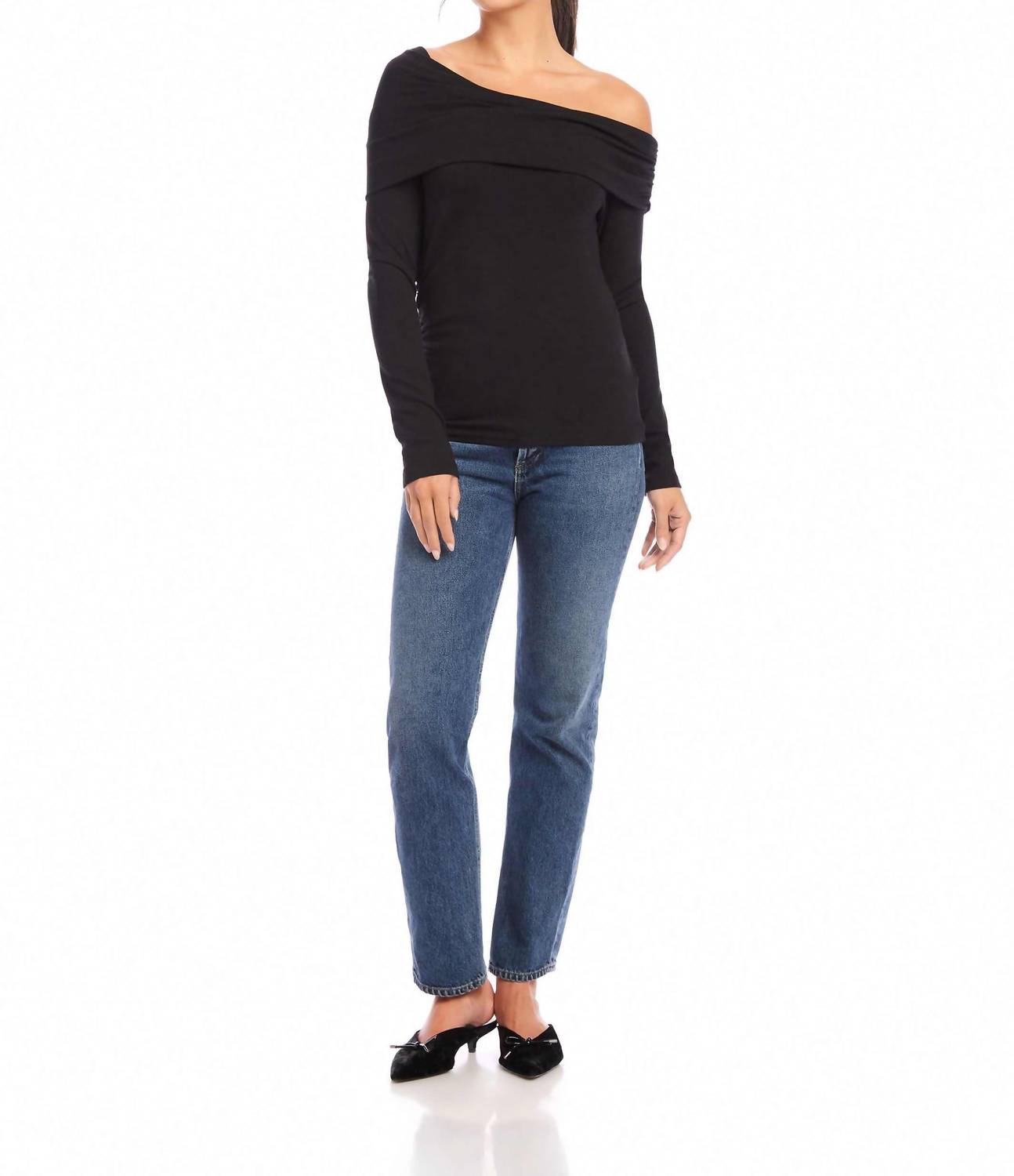 Fifteen Twenty - Asymmetric One-Shoulder Top
