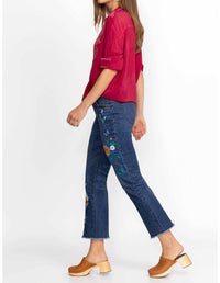 Johnny Was - Taymia Cropped Baby Boot Jean