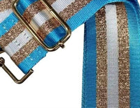 Cthru - Women's 5 Stripe Crossbody Adjustable Detachable Purse Strap Bag