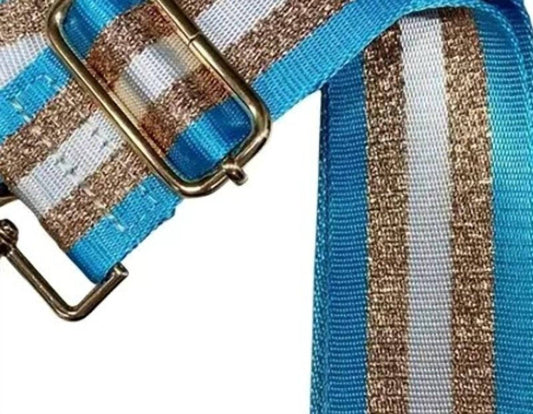 Cthru - Women's 5 Stripe Crossbody Adjustable Detachable Purse Strap Bag