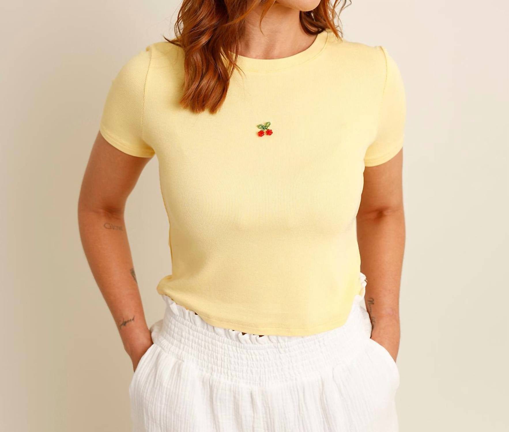Pretty Garbage - CHERRY ON TOP BABY TEE