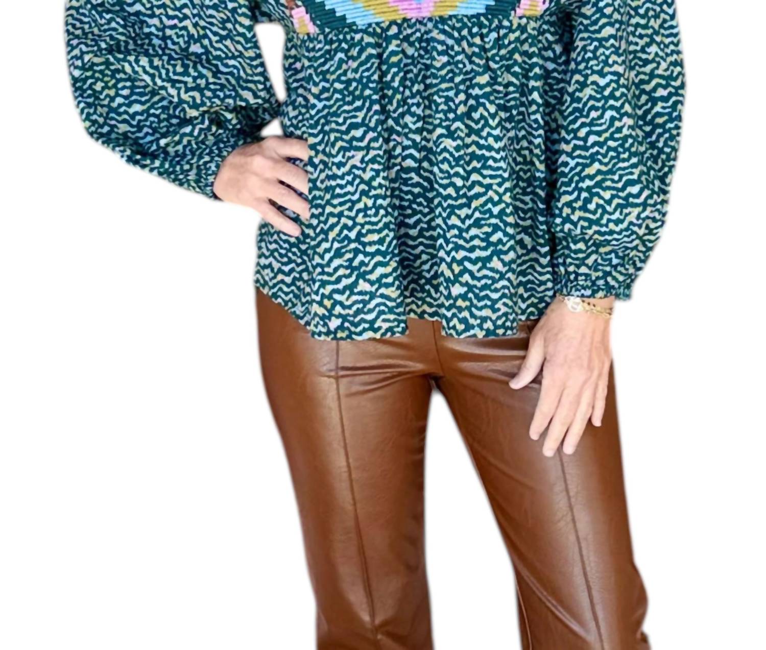 Oliphant - Mandarin Balloon Top