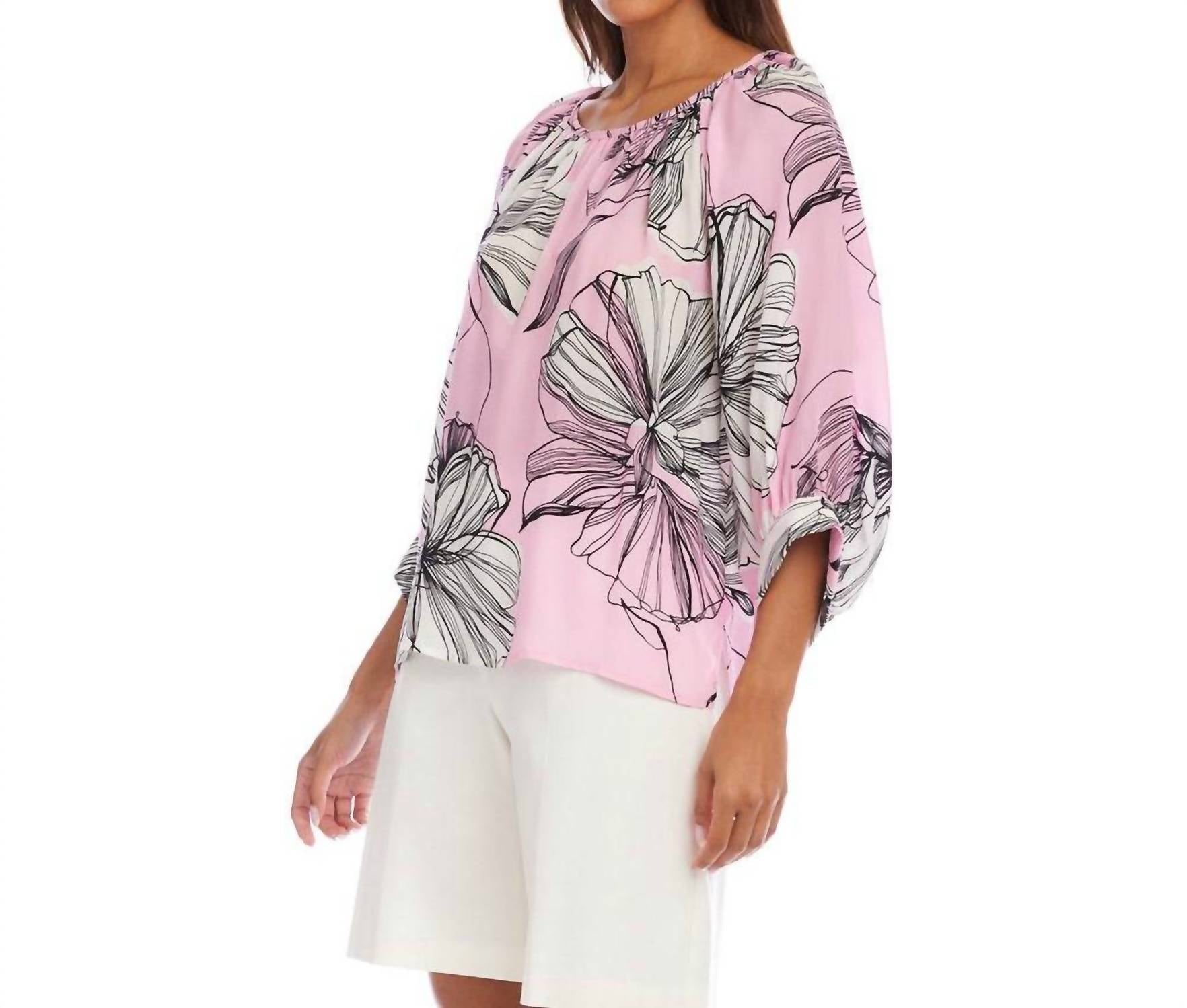 Karen Kane - Blouson Sleeve Top