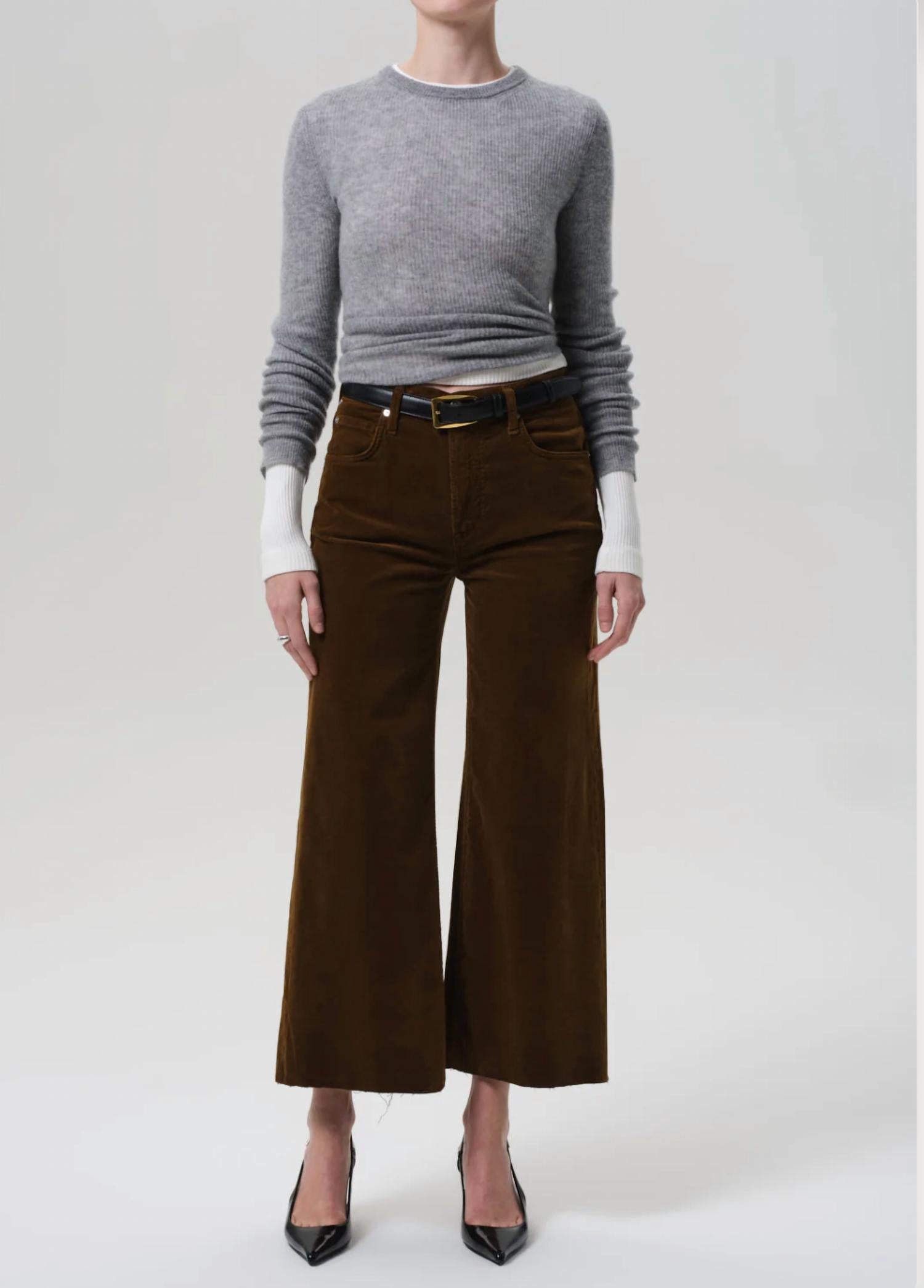 Citizens Of Humanity - Lyra Wide Leg Cropped Jeans