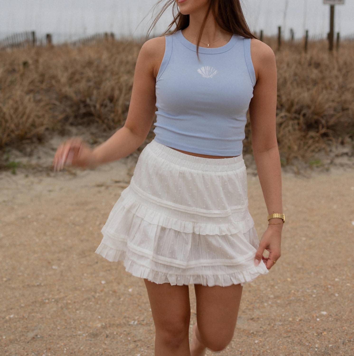 By Together - Kristen Ruffle Skort