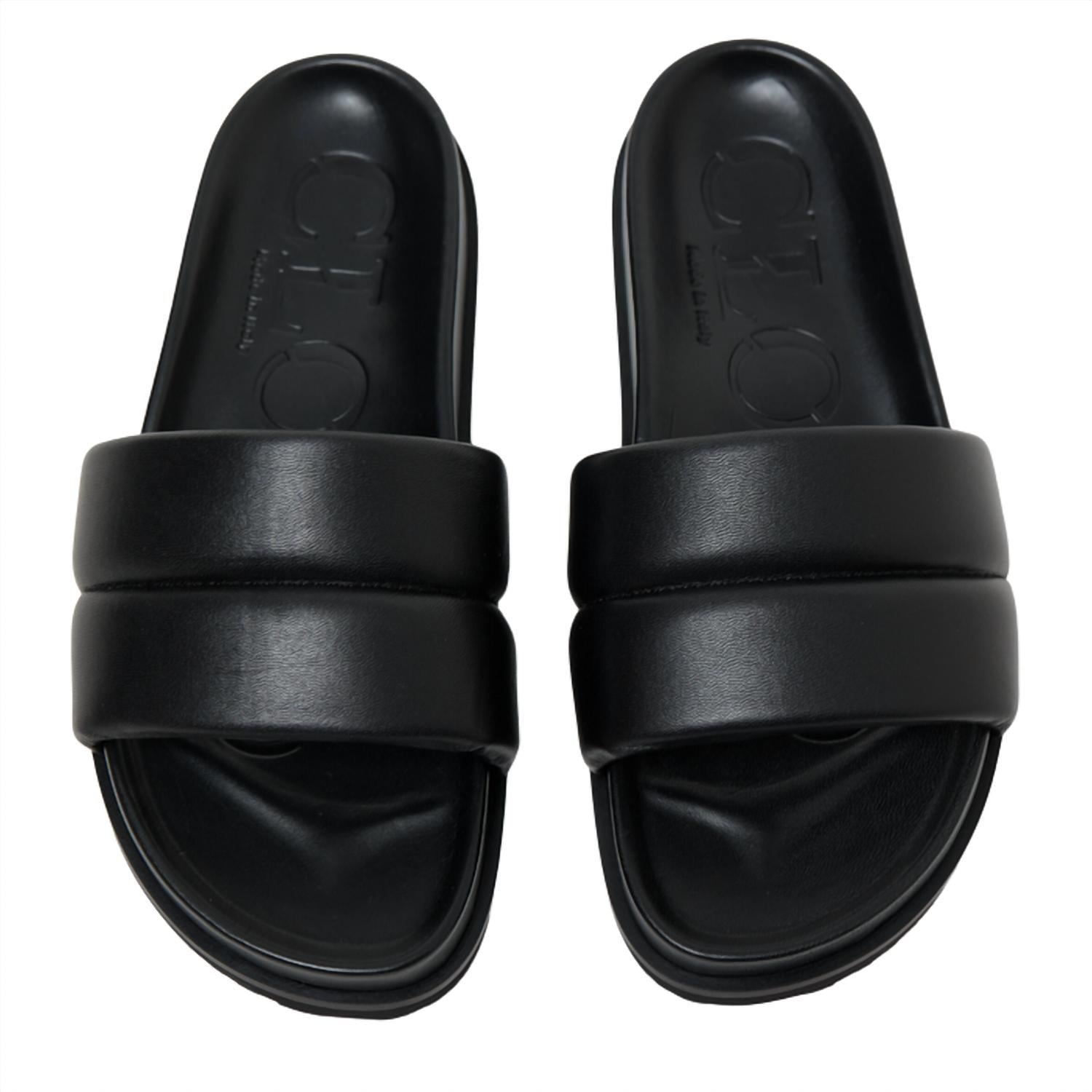 CLOSED Women's Leather Slippers in black - women's sandal - view 4