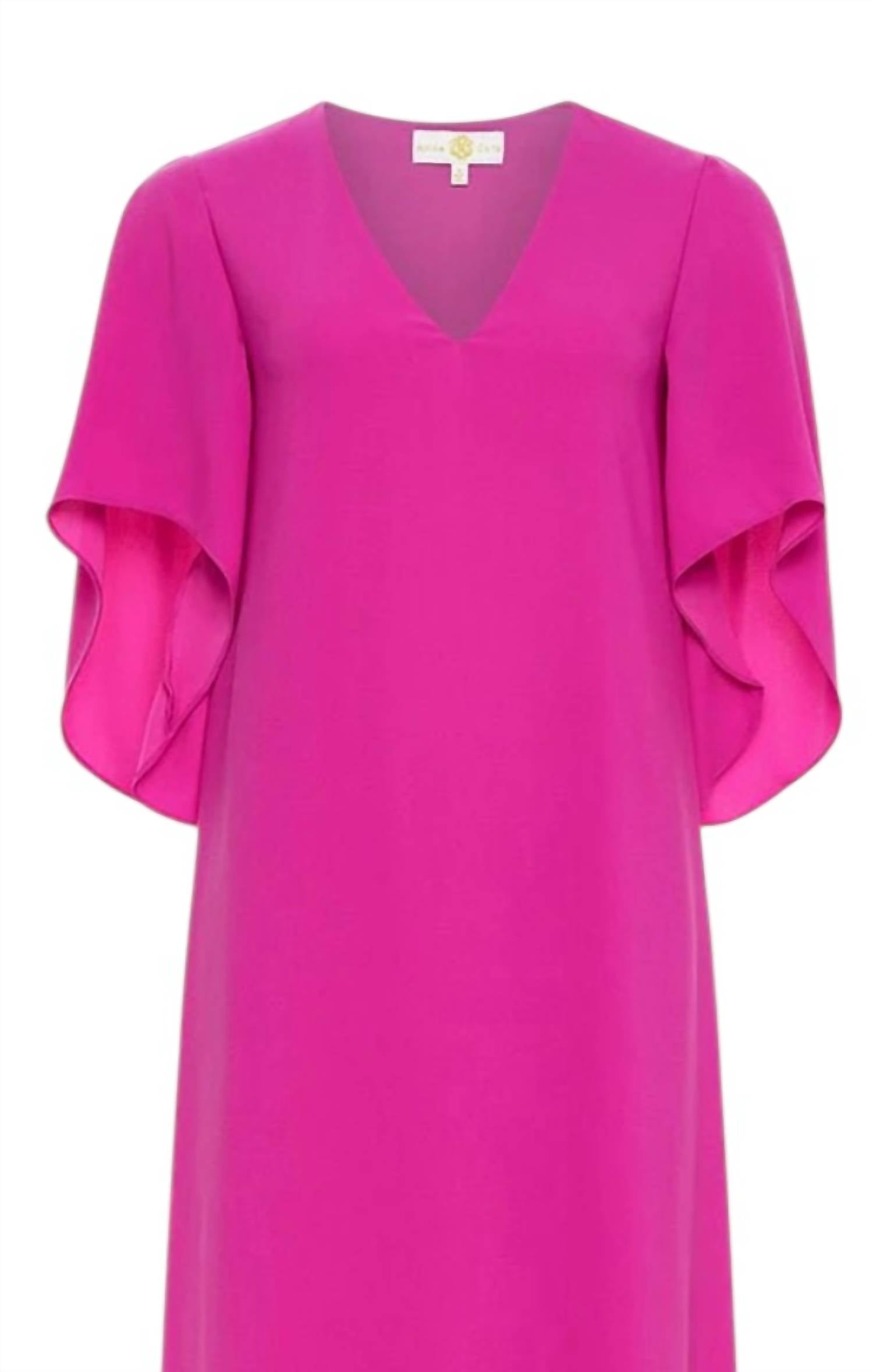 Anna Cate - Women's Meredith Midi Short Sleeve Dress