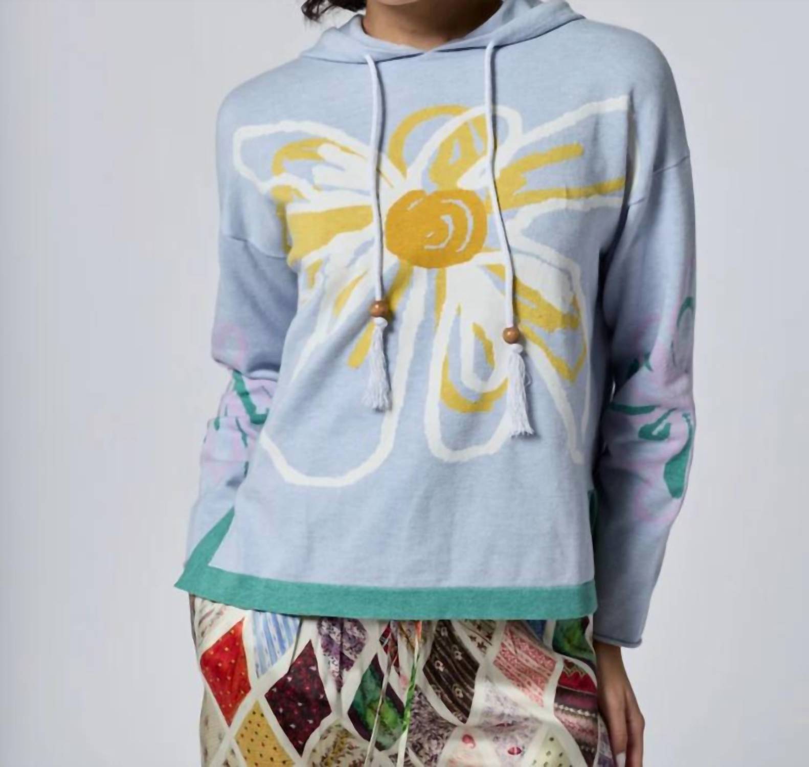 Lingua Franca - Reina Long Sleeve Hoodie
