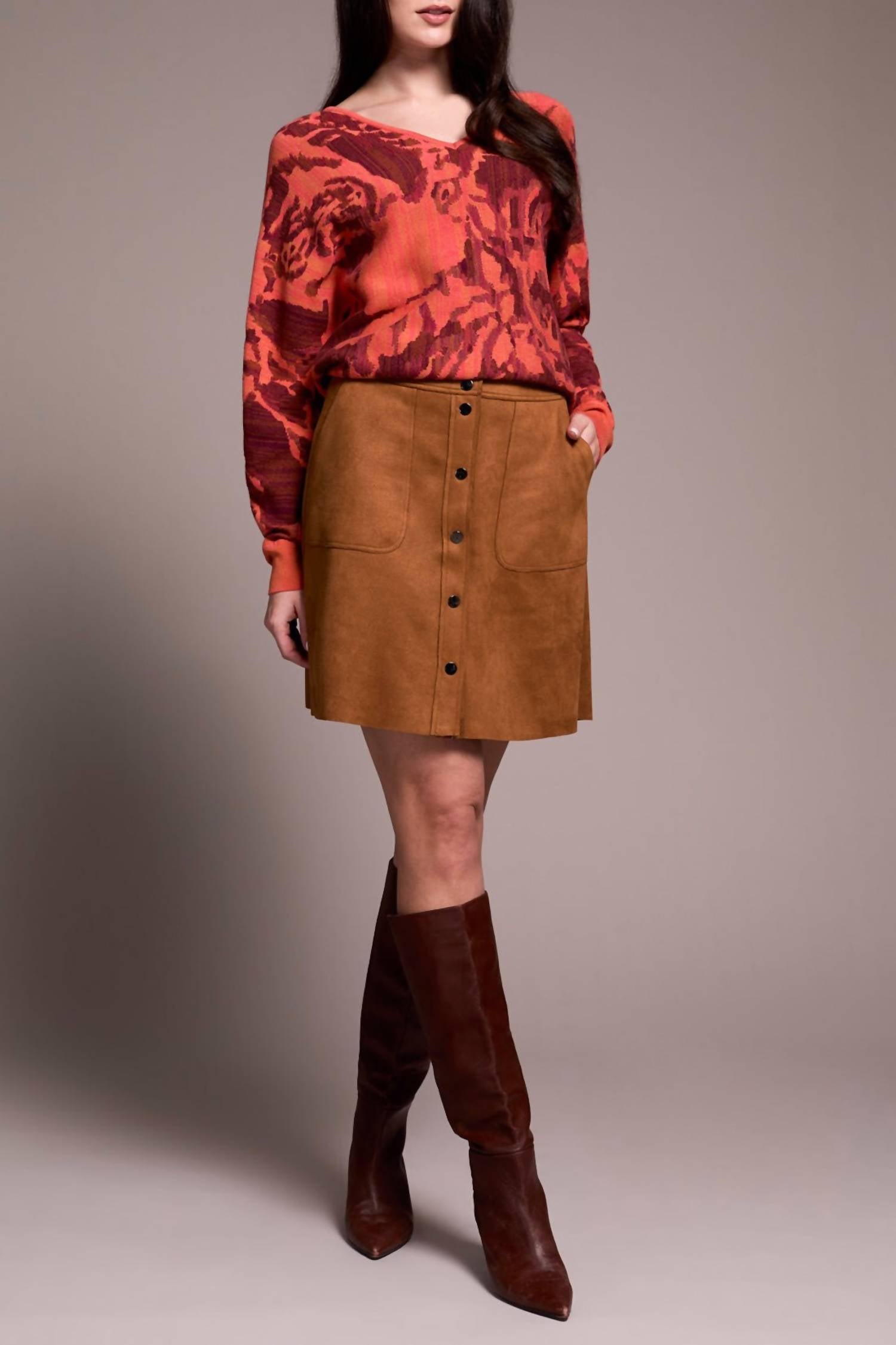 Tribal - Skirt With Snaps
