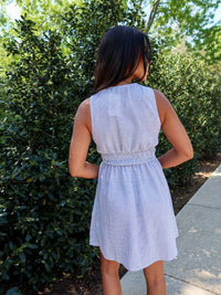 Sadie & Sage - Garden Sun Tie Mini Dress