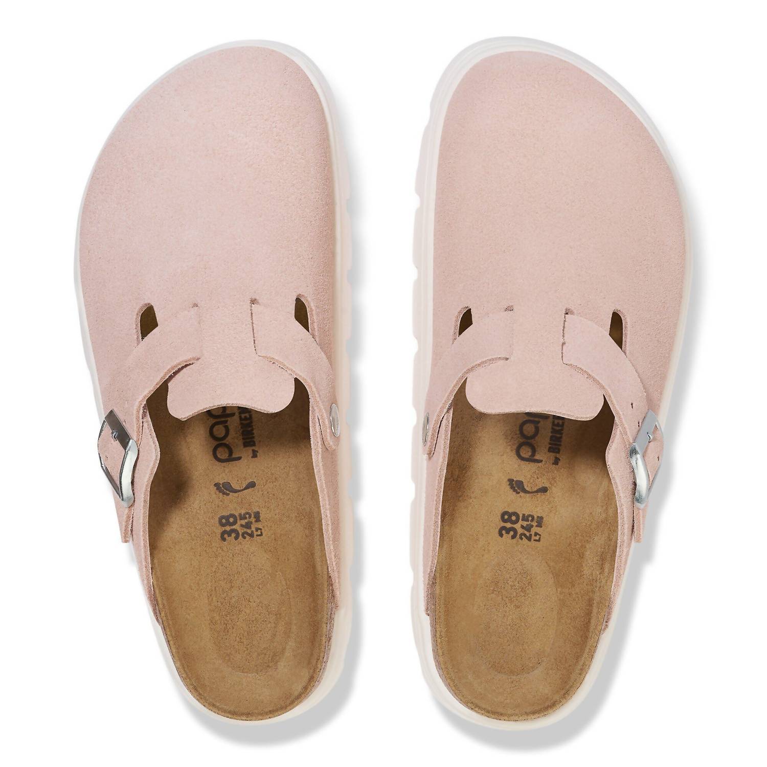Birkenstock - Women's Boston Chunky Suede Clogs
