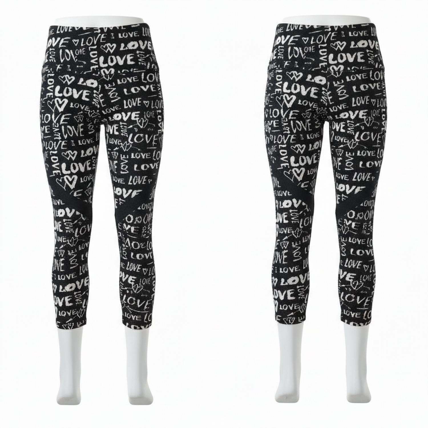 BBrazil Clothing Love Capri Leggings in black - women's pants - detail view