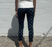 MAC Jeans Dream Summer Slim Pants in dark navy - women's pants - detail view