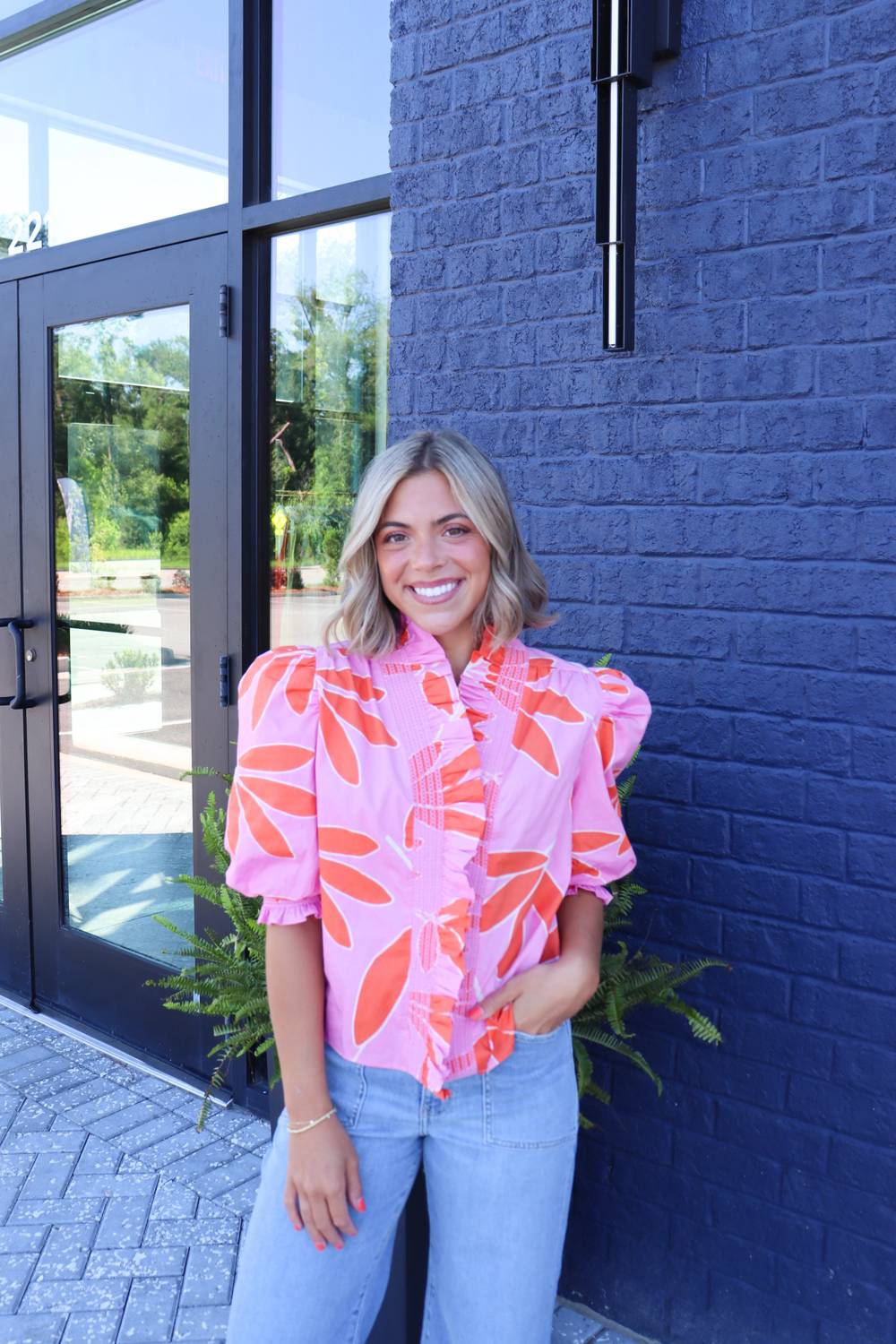 Karlie - Sunset Spritz Blouse