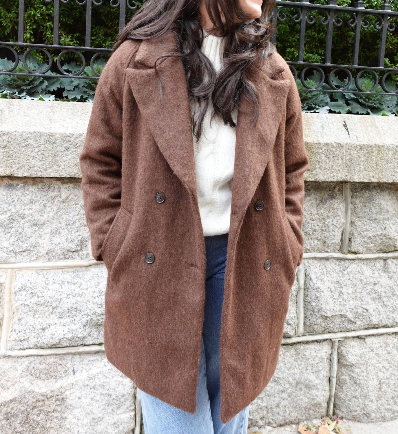 The Korner - Collar Wool-blend Jacket