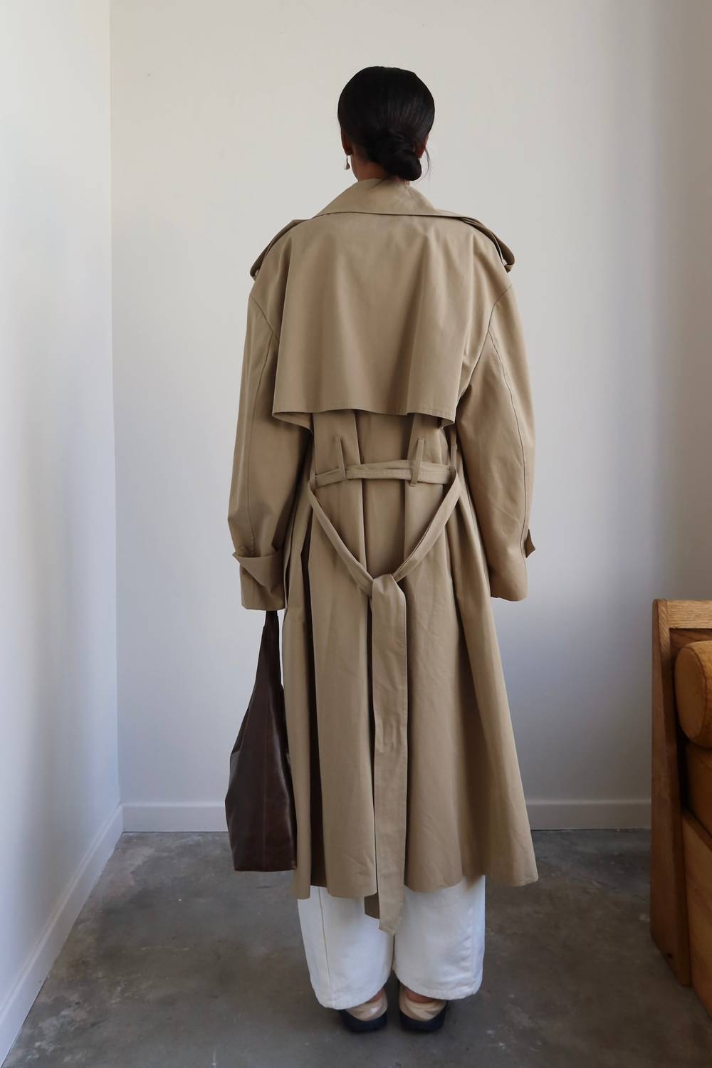 Collective - Oversized Cotton Trench Coat