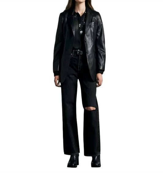 Rag & Bone - LOGAN WIDE LEG JEANS