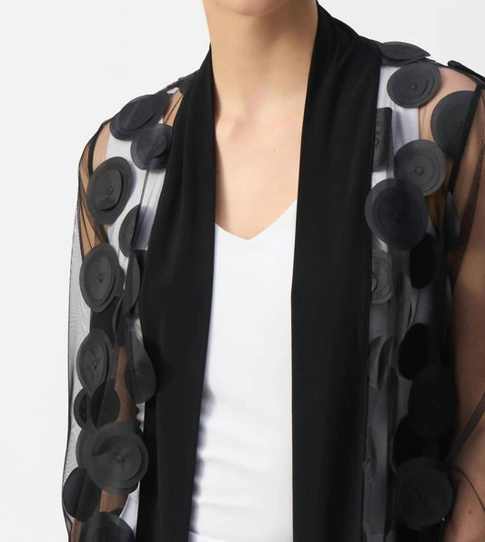 Joseph Ribkoff - Dot sheer jacket
