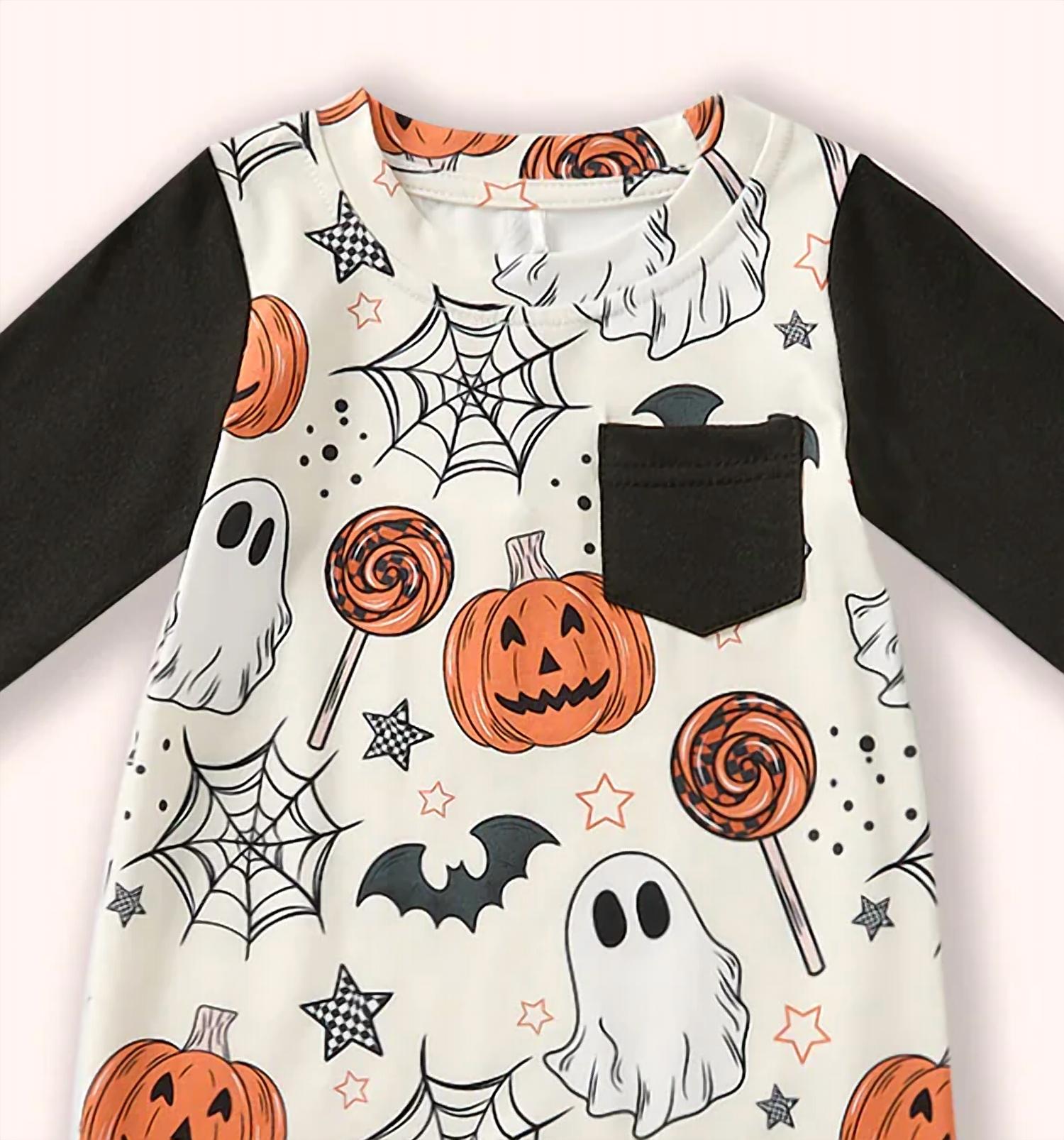 Pete + Lucy - Boys Frightfully Fun Romper