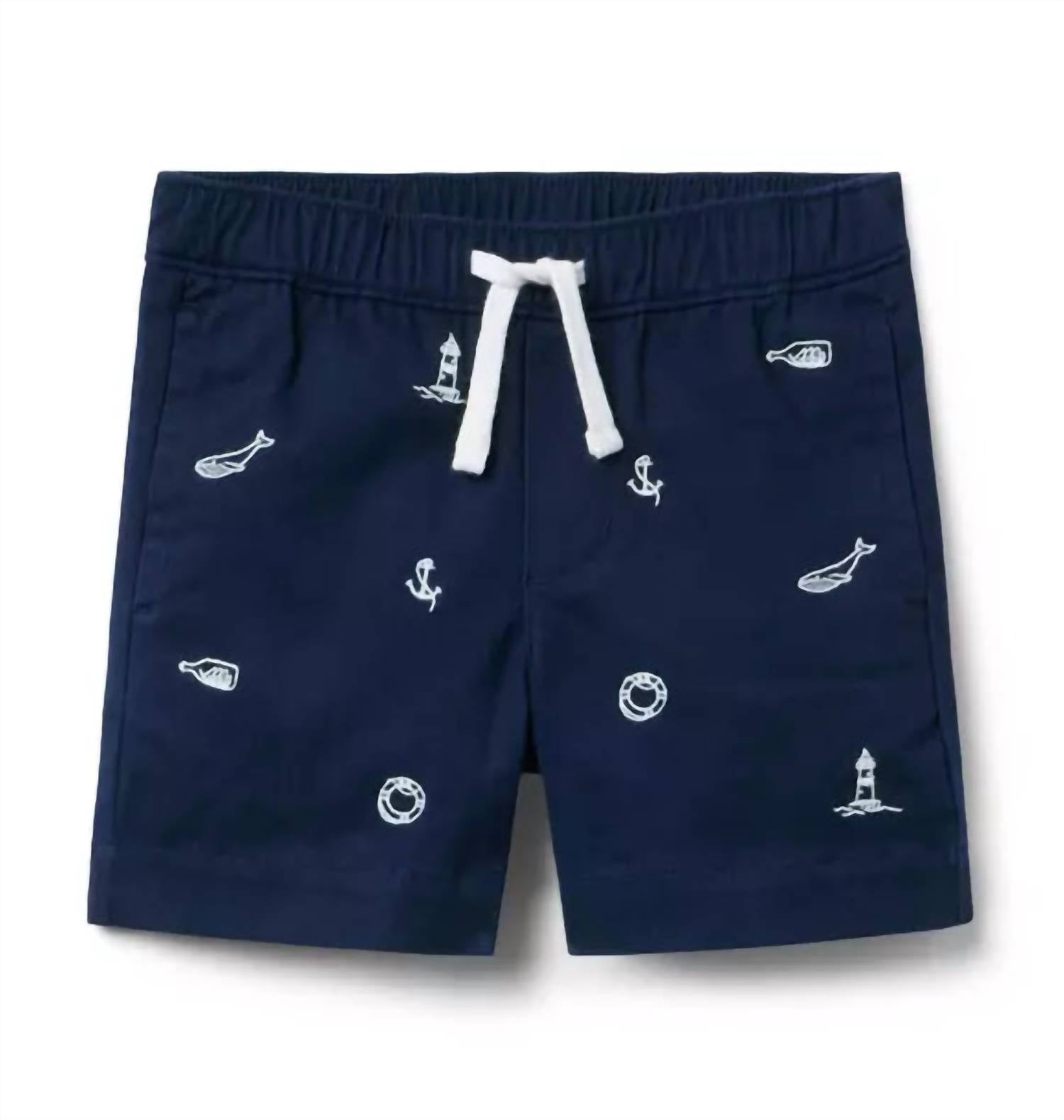 Janie And Jack - Boy's Nautical Tie Short