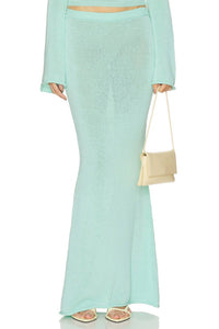 Ser.O.Ya - kora knit maxi skirt