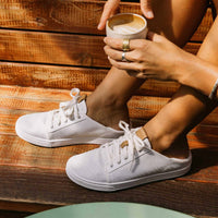 OluKai Women's Pehuea Li Lightweight Sneakers in off white swell - women's sneaker