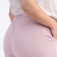 RAE MODE Luxe Curvy Pants in mauve - women's pants - alternate view