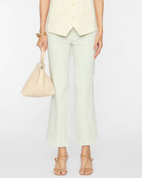 FRAME Reboot Crop Jeans in seamist stripe - women's pants