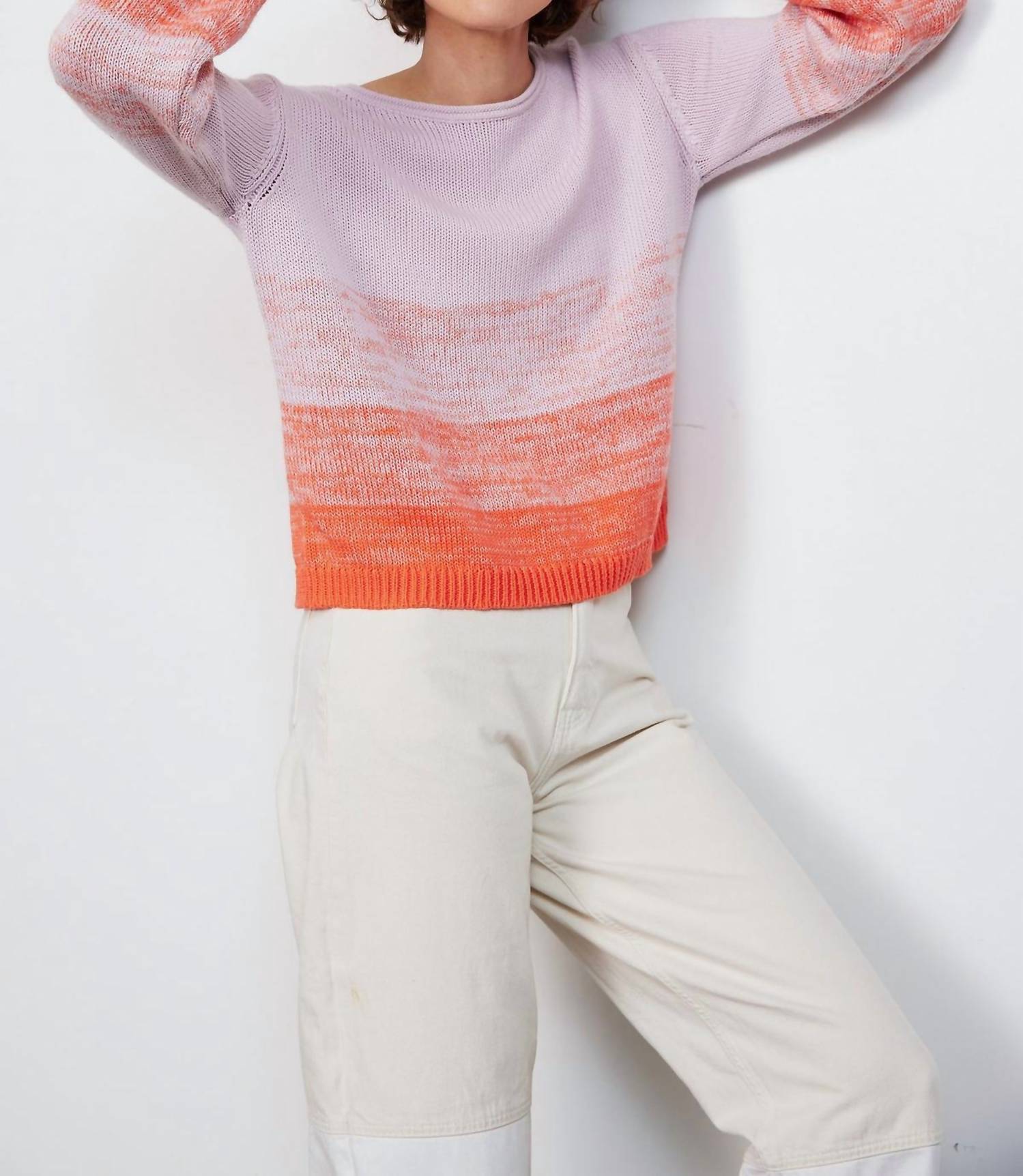 Purple Maroon - Ombre Sweater