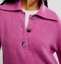Free People - Trading Up Polo Sweater