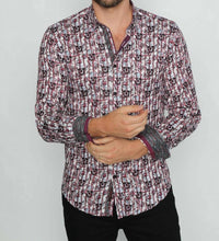 Eight X - Skull And Rose Button Down Shirt