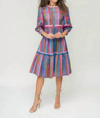 Marie By Victoria Dunn - Amelie Midi Bejeweled Dress