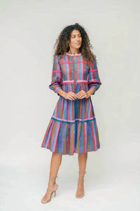 Marie By Victoria Dunn - Amelie Midi Bejeweled Dress