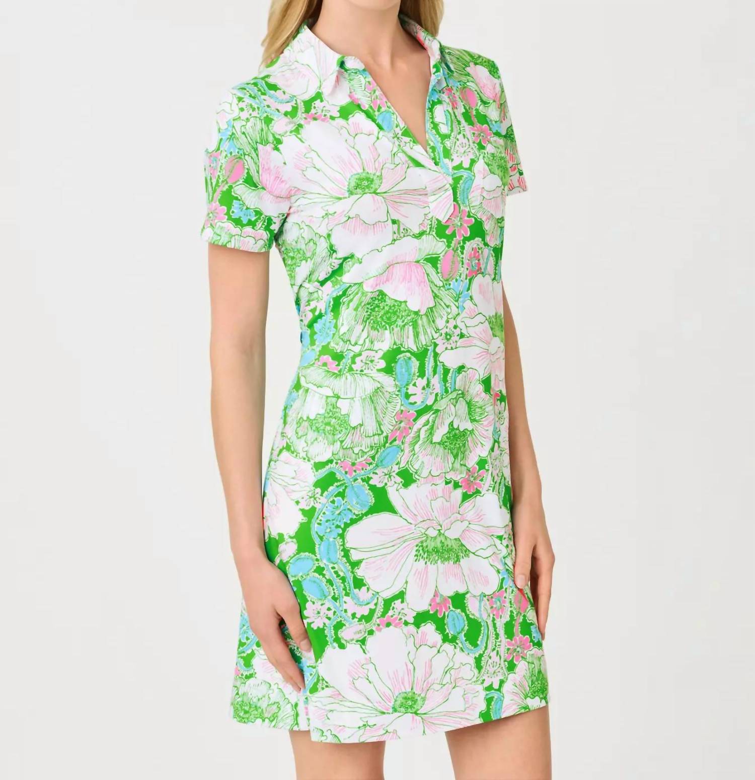Lilly Pulitzer - Upf 50+ Dune Short Sleeve Dress