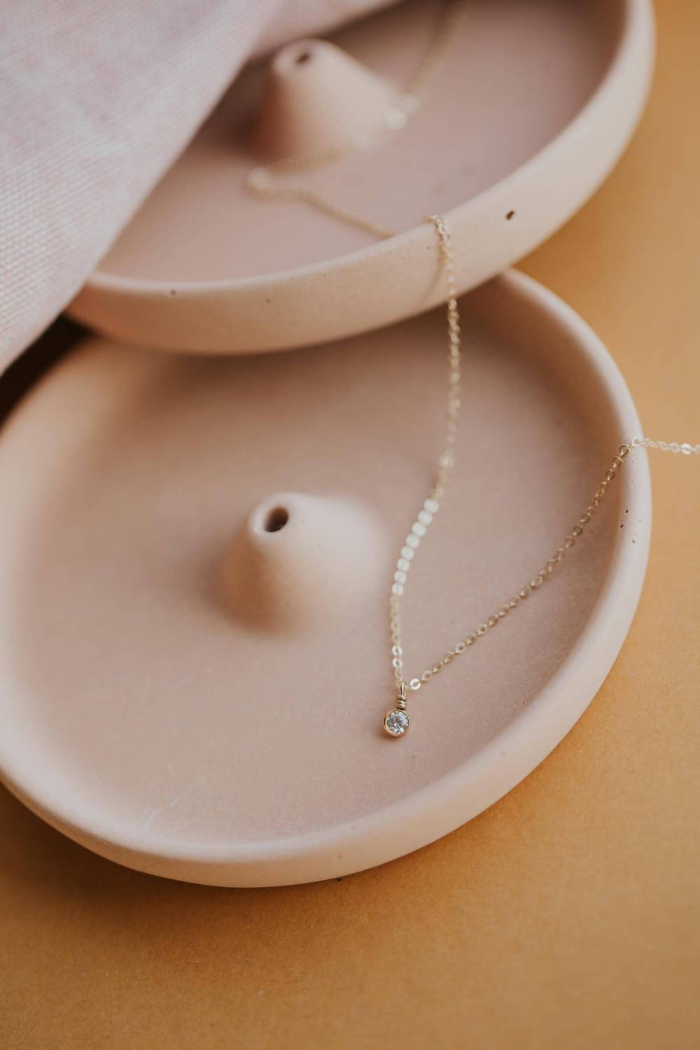 Hello Adorn - Women's Solitaire Necklace