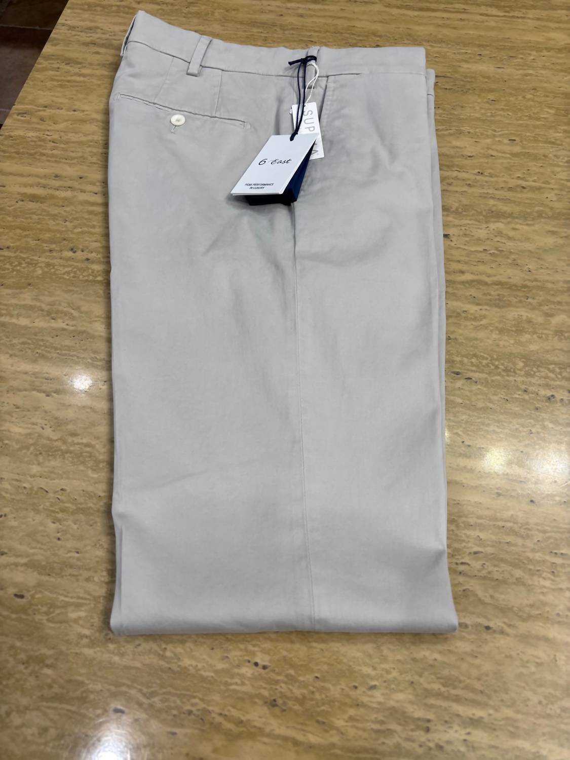Ballin Men's Supima Sateen Pant in 079 stone grey - men's pants