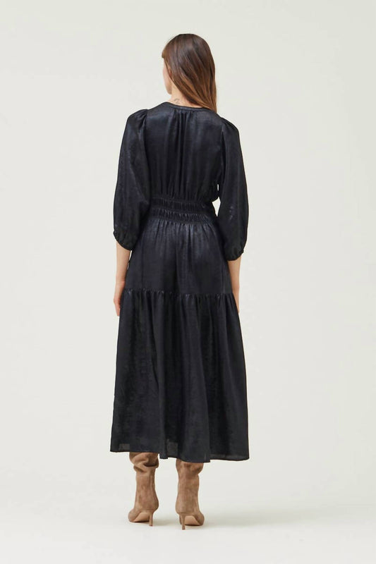 Grade & Gather - Holiday Dress With Three Quarter Sleeves