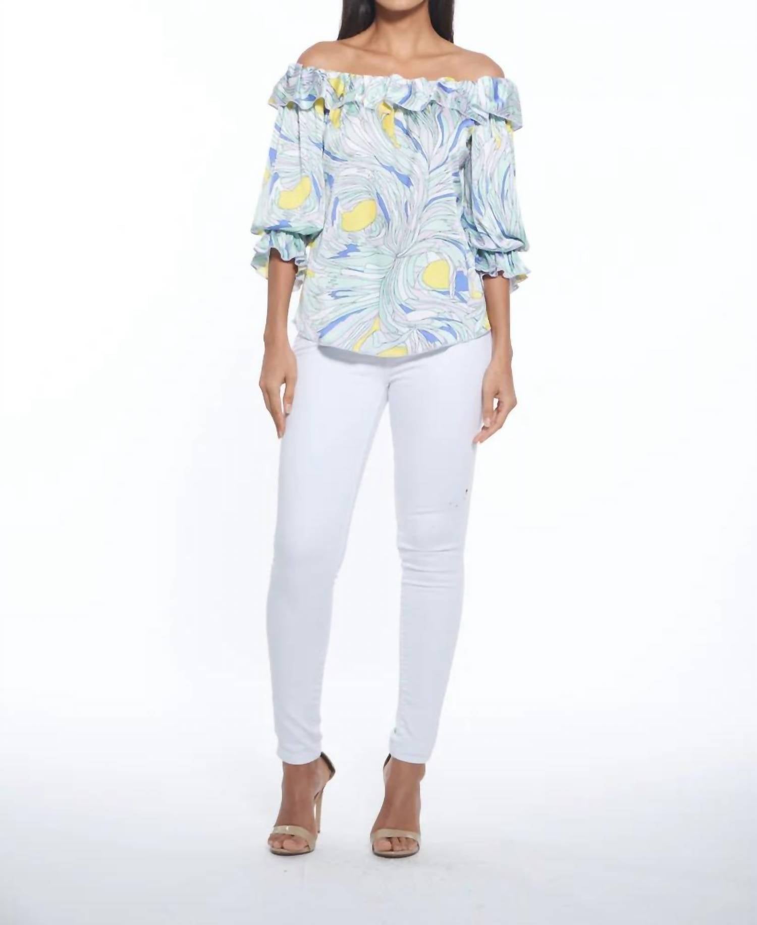 Julian Chang - Rene Off The Shoulder Top