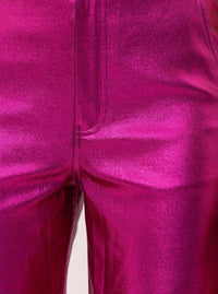 Sofie the Label Kiki Straight Leg Pant in fuchsia - women's pants - view 4