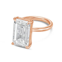 Diana M Jewels - Women's Emerald Lab-Grown Diamond Fashion Ring (1.00 Ct) - Delicate