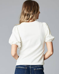 Downeast - Clip Dot Crewneck Short Sleeve Top