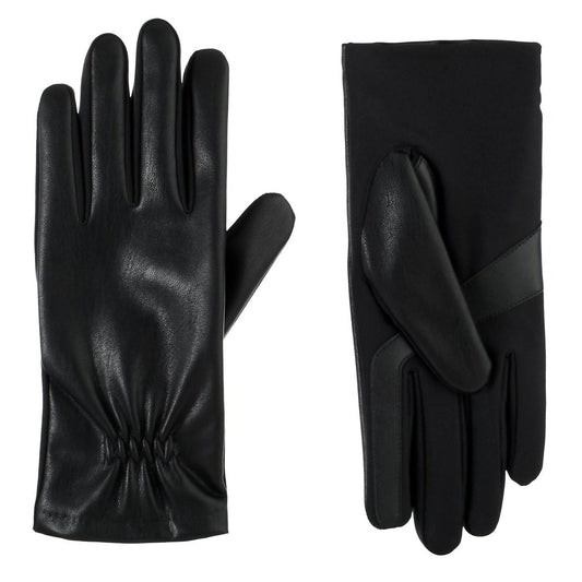 Isotoner - Women’s Lined Faux Leather Stretch Glove
