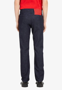 Salvatore Ferragamo - Five-pocket Slim Fit Denim Pants