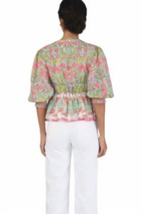 Ash & Eden - Greta V Neck Top
