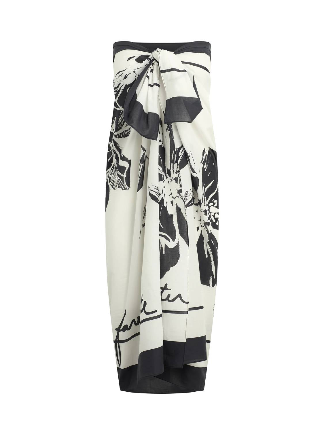 Favorite Daughter - Women's Vintage Floral Pareo Wrap