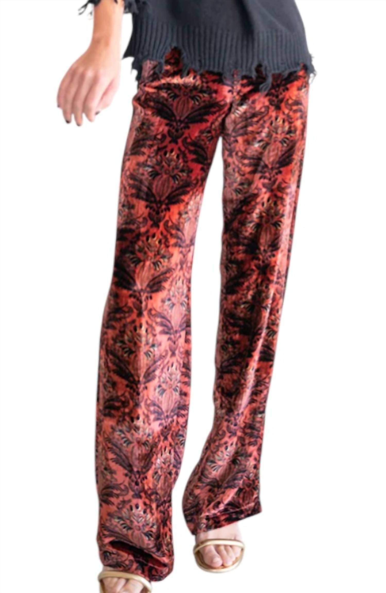 Siyu - Boecio Velvet Pants