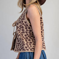 Ee:Some - Claire Front Tie Vest